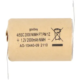 goobay 4/5 Sub-C 2000 mAh 1 St.