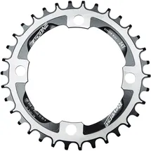 Reverse Components Kettenblatt 4 Arm 104 mm 32 T Schwarz/Silber
