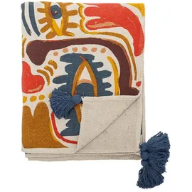 Bloomingville Horus Bettüberwurf 130 x 160 cm Orange