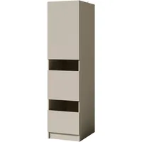 BASIC by Balculina MID.YOU Wäscheschrank SMART - B/H/T ca. 50.00x200.00x68.00