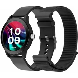 SPC Vivo 2 BT 42 mm Kunststoffgehäuse schwarz Metallarmband schwarz One Size