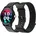 schwarz Metallarmband schwarz One Size