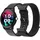 SPC Vivo 2 BT 42 mm Kunststoffgehäuse schwarz Metallarmband schwarz One Size