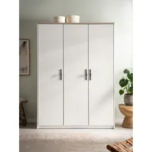 Home Affaire Drehtürenschrank LiLLE 138 x 193 x 51 cm Weiß