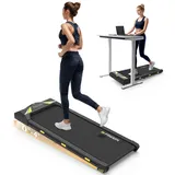 Freepi 4 in 1 Laufband für Zuhause mit Neigung 1-6km/h 2.5PS Motor mit Fernbedienung, Laufband Walking Pad Laufband Schreibtisch ragbar Heim-Fitnessgerät