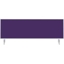 Magnetoplan Tischtrennwand VarioPin - 160x50cm - doppelseitig - 1 Seite Whiteboard-Oberfläche - 1 Seite Filz-Oberfläche