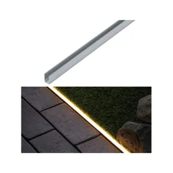 Plug & Shine LED Strip Profil Warmweiß Aluminiumprofil  1m