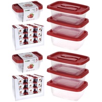 Ultra clean 2 x Vorratsdosen Aufbewahrungsbox 3 Stück