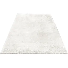 Bruno Banani Teppich BRUNO BANANI "Dana Teppich, besonders weich und kuschelig, Kundenliebling" Gr. 6, weiß, B:200cm H:30mm L:300cm, Kunstfaser, Teppiche, Teppich, uni, Mikrofaser Teppiche, Wohnzimmer, Schlafzimmer, Esszimmer, Topseller