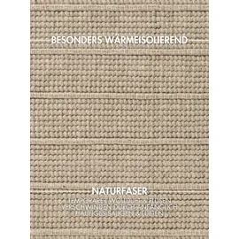 Ted Baker Parker auch als Läufer", beige, B:200cm H:7mm L:300cm, Wolle, Teppiche, Wolle, Natur, handgewebt, Wohnzimmer, Schlafzimmer, Boho, Skandi