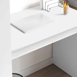 vidaXL Schreibtisch mit Stauraum Weiß