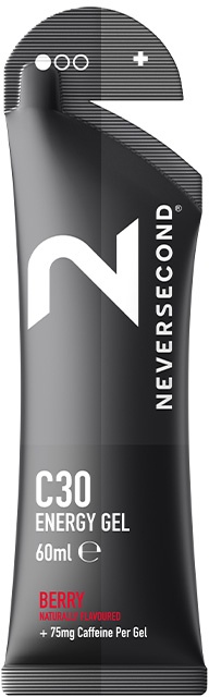 NEVERSECOND Energiegel C30+ Berry 60 ml