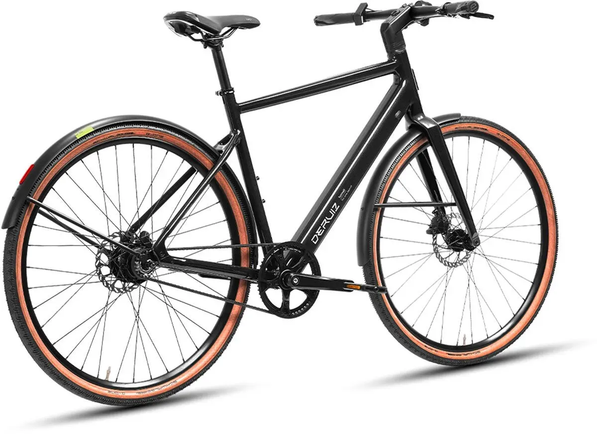 DERUIZ Turmali Pedelec 28 Zoll 36V 250W mit Gates Carbon Drive Riemenantrieb Urban E-bike