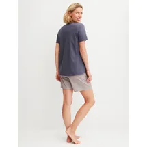 CALIDA Shorty Blooming Nights Grau 36/38
