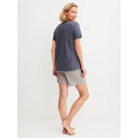CALIDA Shorty Blooming Nights Grau 36/38