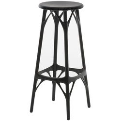 Kartell - A.I. Barhocker, H 65 cm, schwarz