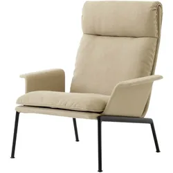 &Tradition Muno LN17 High Back Lounge Chair, schwarz / clay 0007