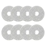 Spofan 8 Stück Wischtücher für DEEBOT X2/T20/T20e/T50 OMNI/T30/T30C/T30S Pro/Combo Omni/X20/X10+ Plus