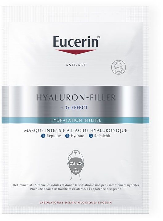 Eucerin HYALURON-FILLER + 3x EFFECT Masque Intensif à l'Acide Hyaluronique - 1 pièce 1 pc(s) crème