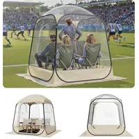 Vevor Transparentes Zelt 160x160x182cm