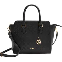L.Credi Filiberta Umhängetasche Kunstleder Black