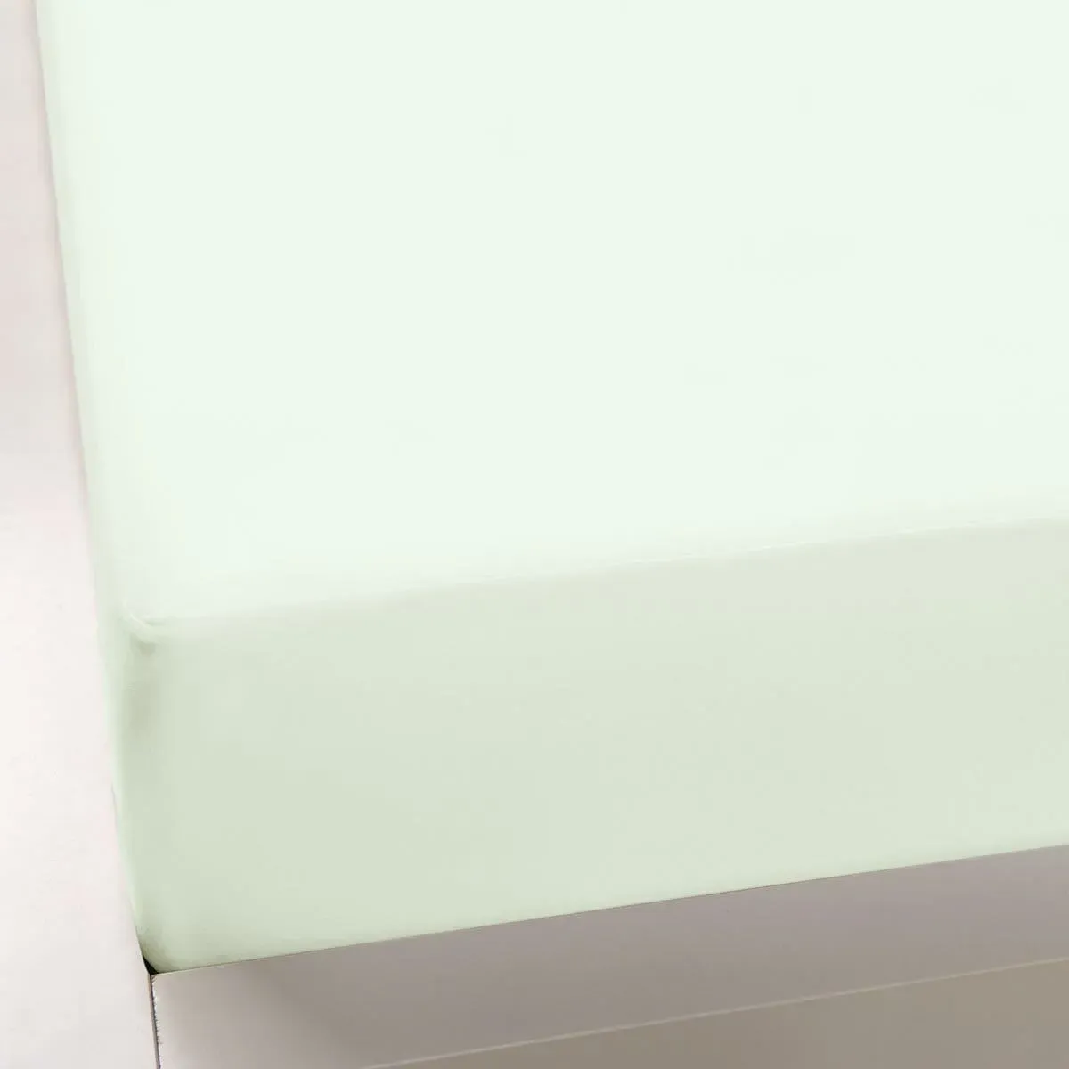 Formesse Bella Donna Premium Spannbetttuch 180x200 - 200x220 cm | pastellgrün - grün