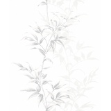 Marburg Vliestapete Hailey Nov Floral Weiß Grau FSC®
