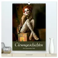 Calvendo Clowngeschichten - Eine besondere Welt (hochwertiger Premium Wandkalender