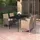 vidaXL Garten-Essgruppe 5-tlg. Beige