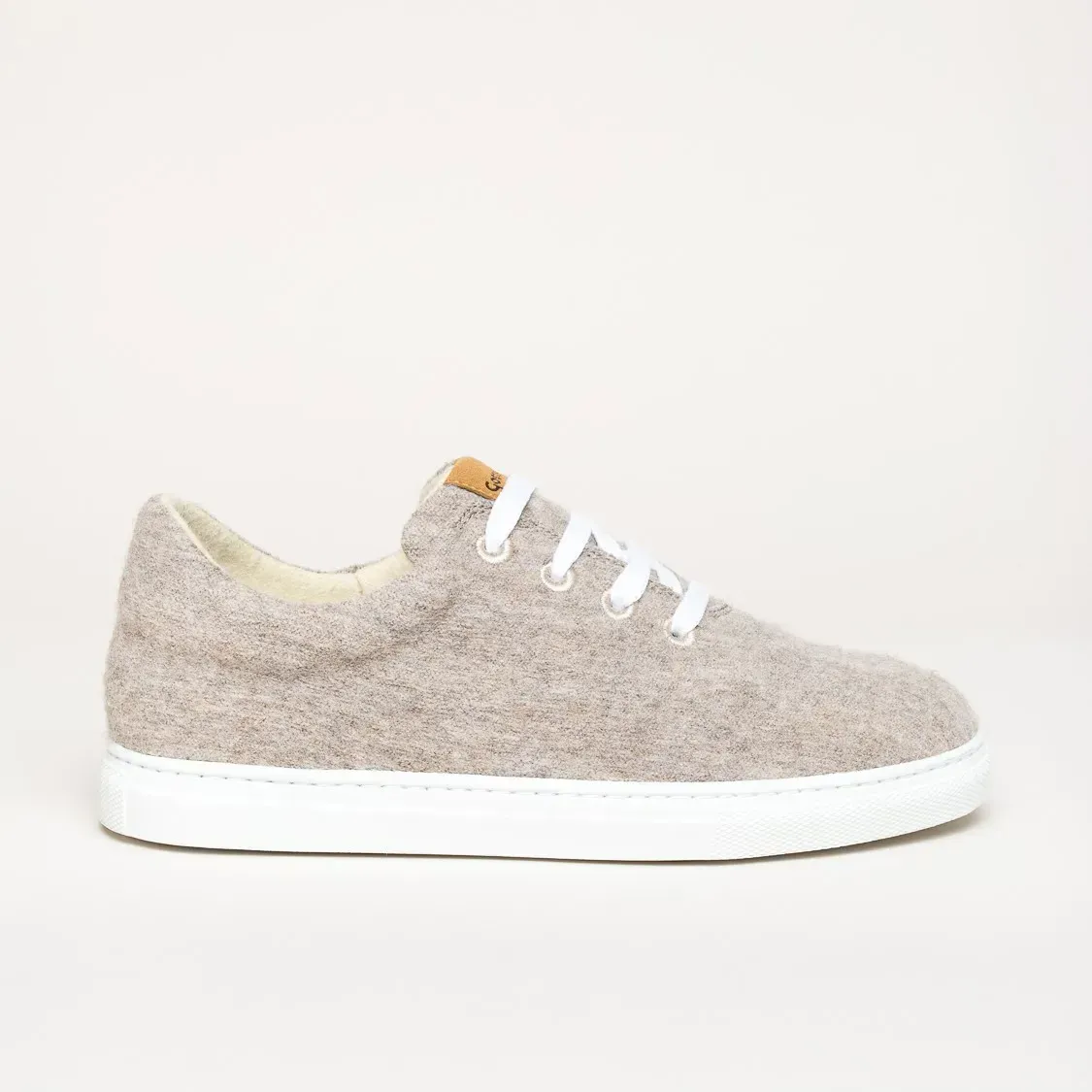 Gottstein 101 Wool Walker | Damen Woll-Sneaker | Farbe beige | Sneaker in Größe 46 - beige - 46