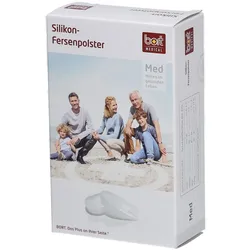 Bort Silikon Fersenpolster, 1 Stk