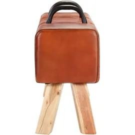 vidaXL Vintage Turnbock-Bank 0 x 0 x 0 cm Braun