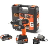 Black & Decker BCD003MEM2K inkl. 1 x 2,0 Ah + 1 x 4,0 Ah + Koffer