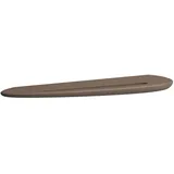 Laufen ILBAGNOALESSI Ablage, mit Handtuchschlitz, 630x175x50mm, H8709721880001, Farbe: Kaffee matt