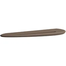 Laufen ILBAGNOALESSI Ablage, mit Handtuchschlitz, 630x175x50mm, H8709721880001, Farbe: Kaffee matt