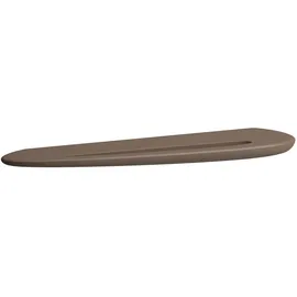 Laufen ILBAGNOALESSI Ablage, mit Handtuchschlitz, 630x175x50mm, H8709721880001, Farbe: Kaffee matt