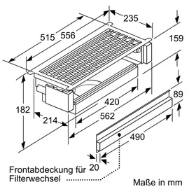 Bosch DWZ1IX1C6 Umluftmodul