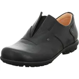 THINK! KONG chromfrei gegerbte nachhaltige Halbschuhe, SCHWARZ 45 EU