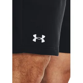 Under Armour Rival Fleece Shorts Herren 001 black/white XL