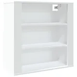 vidaXL Wandschrank 80 x 33 x 80 cm Weiß