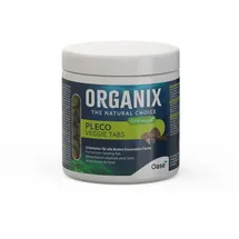 OASE ORGANIX Pleco Veggie Tabs 250 ml - Grünfutter für vollwertige vegetarische Versorgung von Fischen in der unteren Schwimmzone, Aquarienfutter für Pflanzenfresser