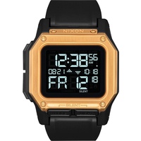 Nixon Herren Digital Quarz Uhr mit Polyurethan Armband A1180-010-00