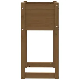 vidaXL Pflanzkübel 40 x 40 x 81 cm Honigbraun