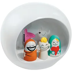 A di Alessi - Krippe, weiß