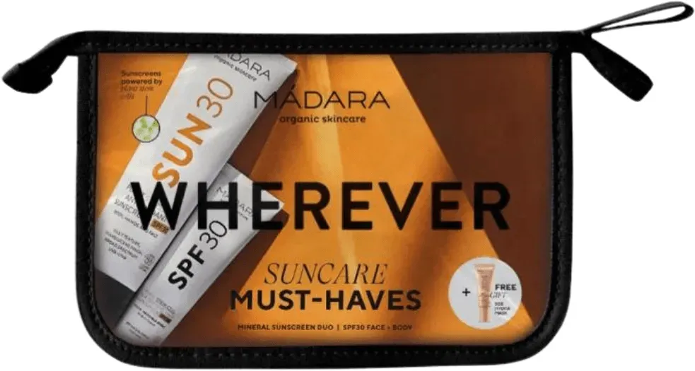 MÁDARA Cosmetics Wherever Suncare Must-Have Set (3 )