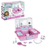 Smoby Gabby’s Dollhouse Kosmetikkoffer – Styling- & Friseurkoffer mit Spielzeug-Kosmetik (unecht) & Zubehör – für Kinder ab 3 Jahren (35,5 x 28,6 x 28,5 cm)