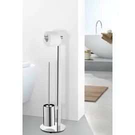 Zack WC-Bürstengarnitur SCALA Silber