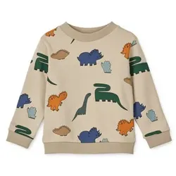 LIEWOOD Thora Sweatshirt Dinosaurs/mist, 68