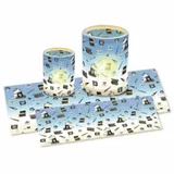 Ursus Laternenzuschnitte Piraten, Transparentpapier 115g/qm 15,5x37cm, VE=25 Blatt