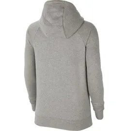 Nike Park 20 Fleece Kapuzenjacke Damen dk grey heather/black/black XS